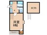 ボヌール博多 1Kの間取り