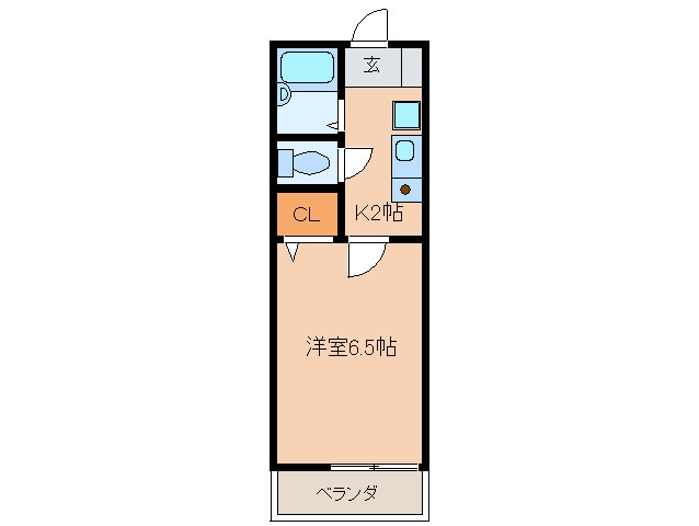 間取り図 セジュールオン室見