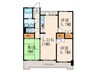 サンライフ木町（205） 3LDKの間取り