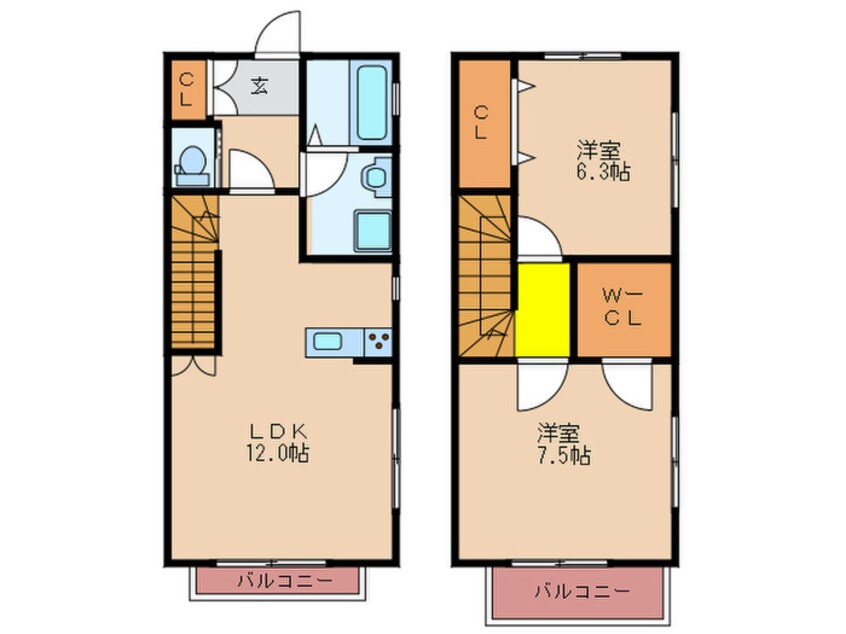 間取図 フォレストメゾンＭＡ棟