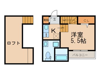 間取図 PACE香椎