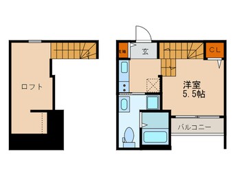 間取図 PACE香椎