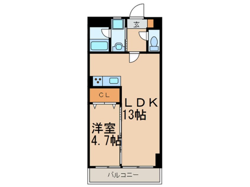 間取図 THE　SQUARE・Club　Residence