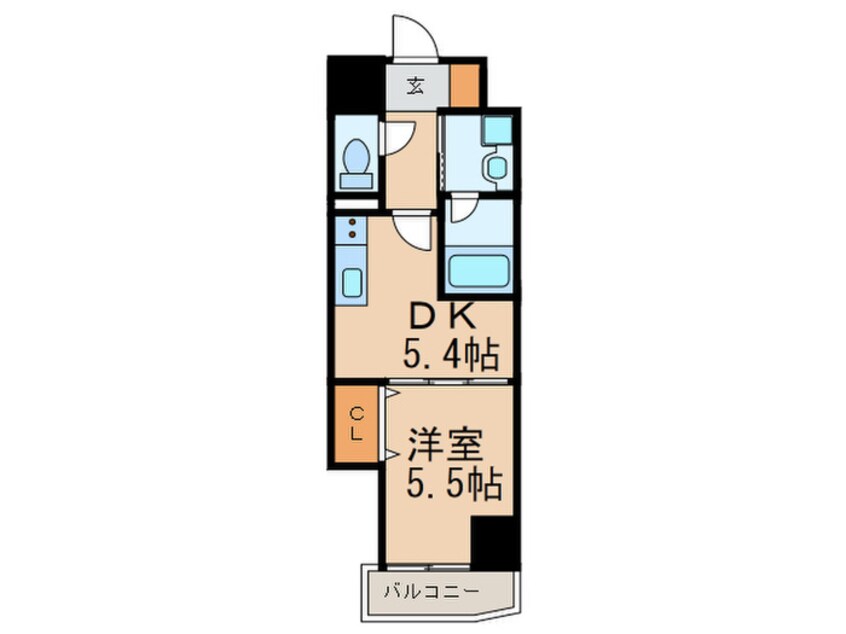 間取図 THE　SQUARE・Club　Residence