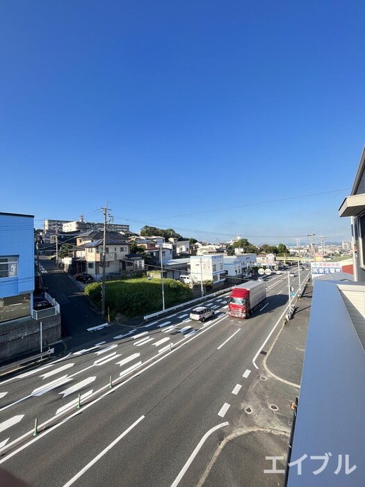 室内からの展望 ルシオル鞘ヶ谷