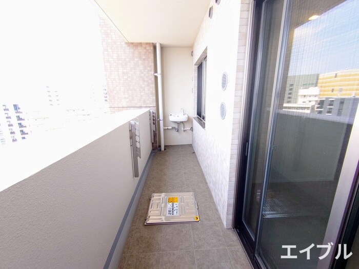 ベランダ・バルコニー エンクレスト博多EXCEED（1303）