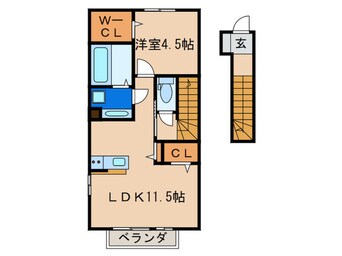 間取図 ディアレジデンス竪林