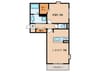 D-room東光寺 1LDKの間取り