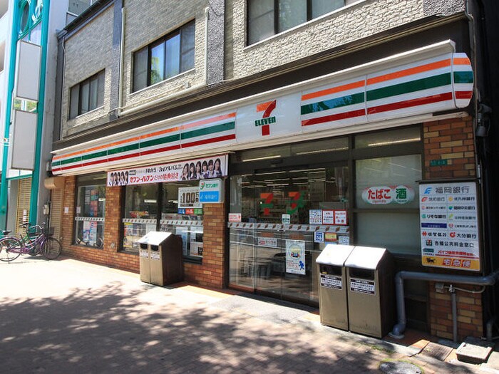 セブンイレブン小倉馬借店(コンビニ)まで420m ビィヴレ公園通り