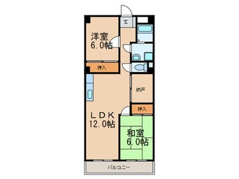 間取図 サンヒルズ千早
