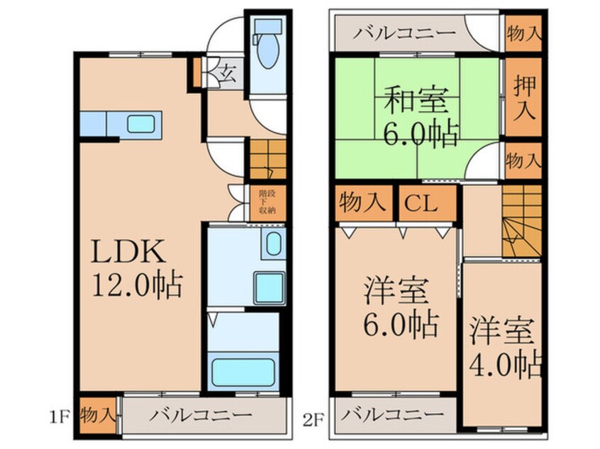 間取図 森田サンハイツ