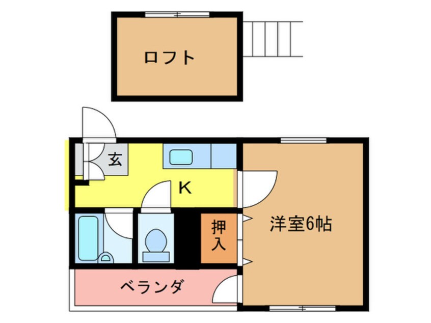 間取図 サンライフⅡ