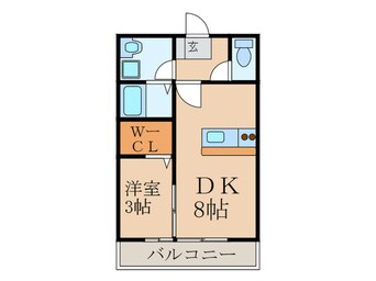 間取図 グランモア尾倉
