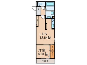 間取図 ガナールⅡ