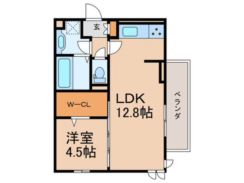間取図 プラザ宮園