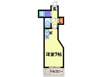 間取図 ヴィラージュ平尾