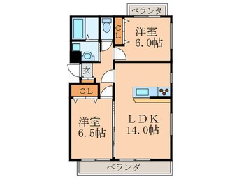 間取図 フル－ルドイシダ