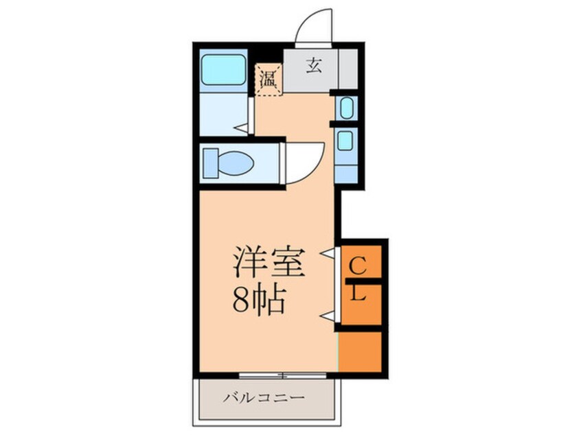 間取図 田中第８ハイツ