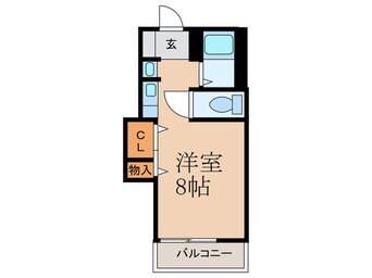 間取図 田中第８ハイツ