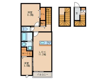 間取図 アリターレⅢ