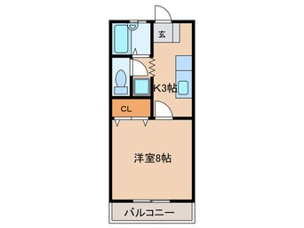 間取図 ベルミ藤崎