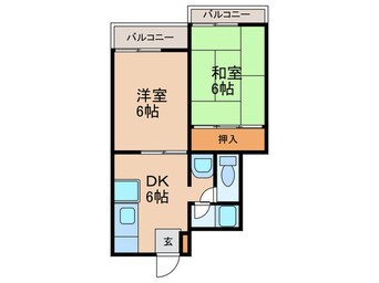 間取図 ドエリング前田