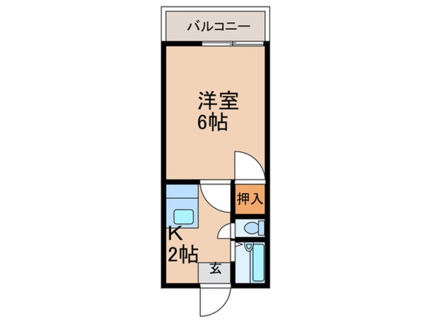 間取図 ドエリング前田