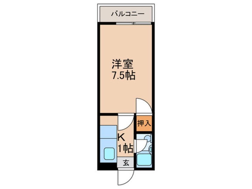 間取図 ドエリング前田