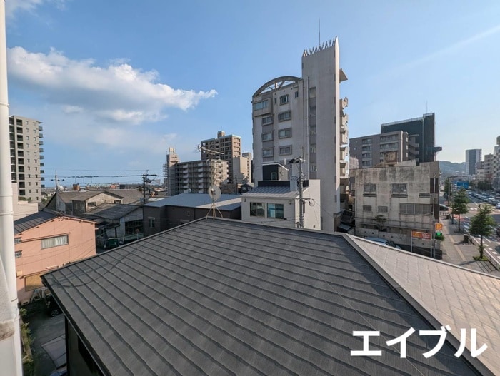 室内からの展望 ドエリング前田