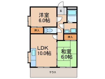 間取図 ドミール光安