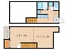 クリスタルＫ九大南３ 1Kの間取り