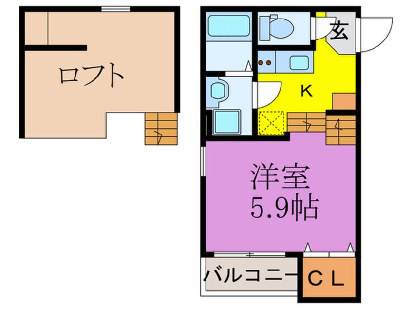 間取図 グランネットＫ