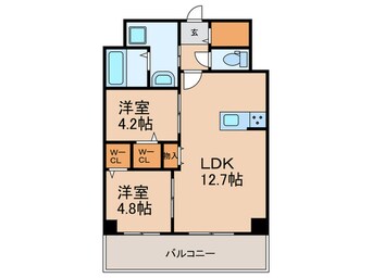 間取図 エルグランド久留米