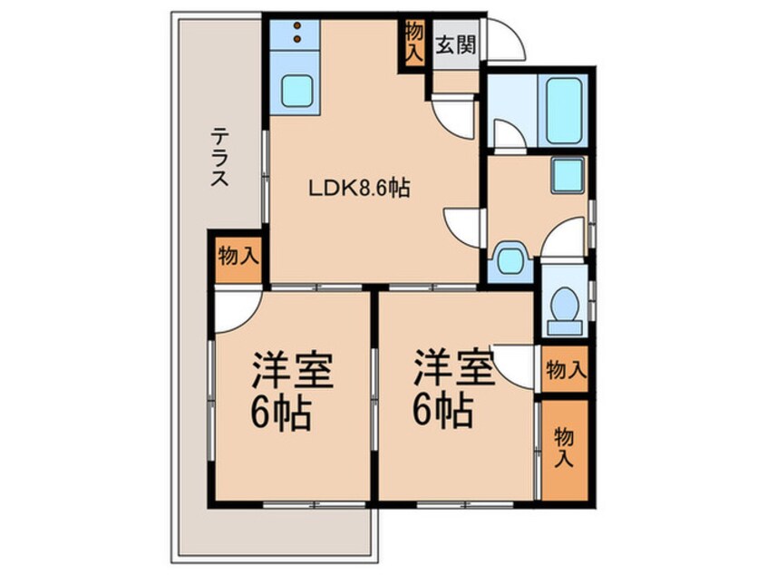 間取図 ヌーベル片縄