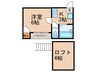 ティーファイブ吉塚 1Kの間取り