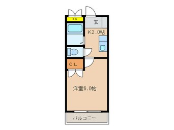 間取図 ウィング多々良