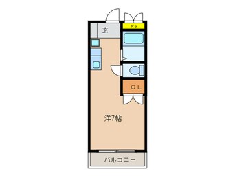 間取図 ウィング多々良