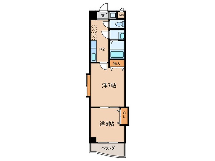 間取り図 門司港レトロプリンセス