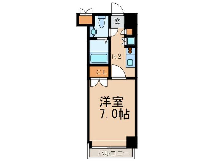 間取り図 クレタ県庁前