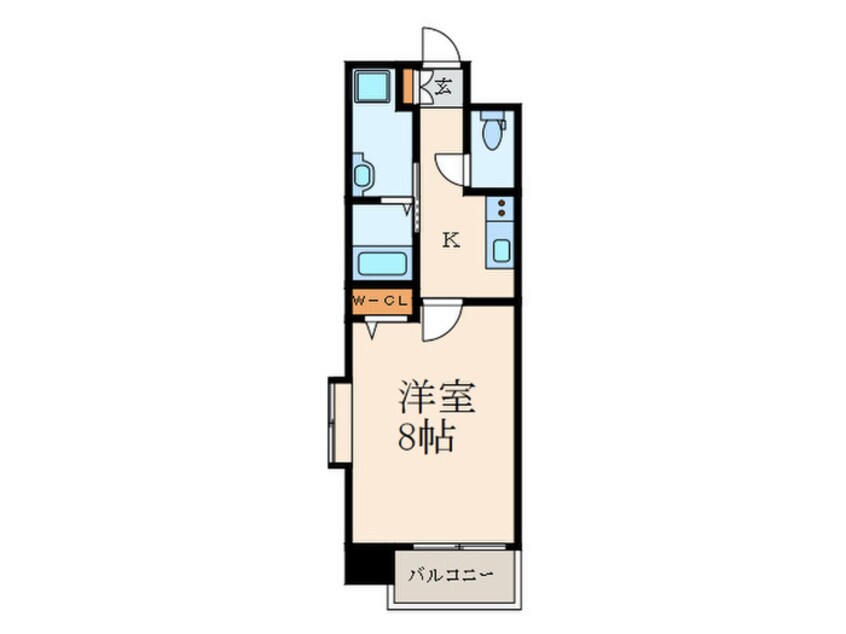 間取図 ザ・レジデンス香春口三萩野駅前