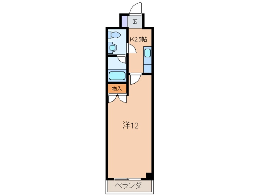 間取図 アヴィニール竪町