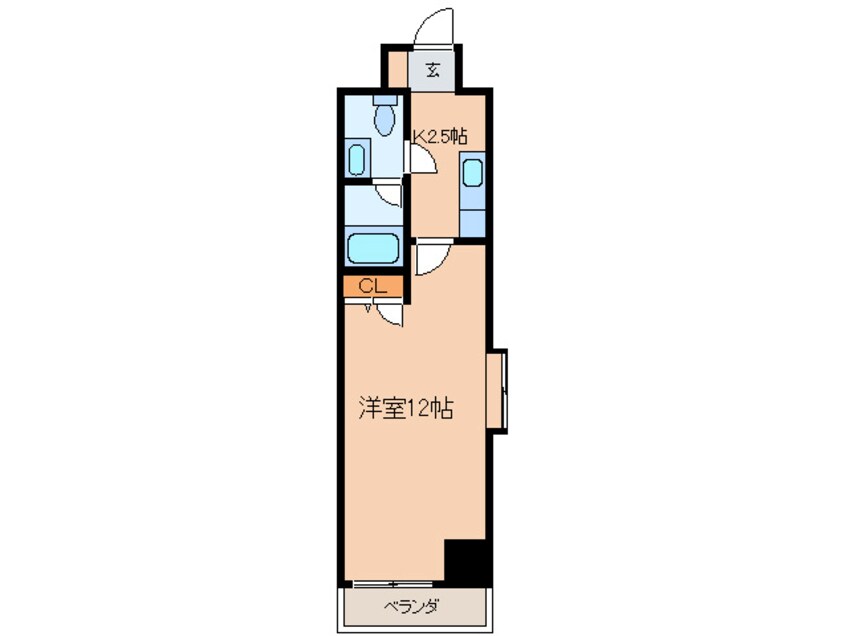 間取図 アヴィニール竪町