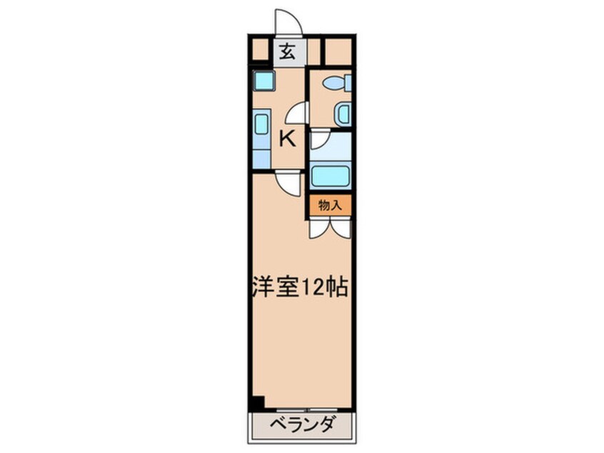 間取図 アヴィニール竪町