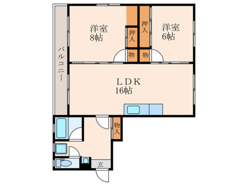 間取図 第１川口マンション