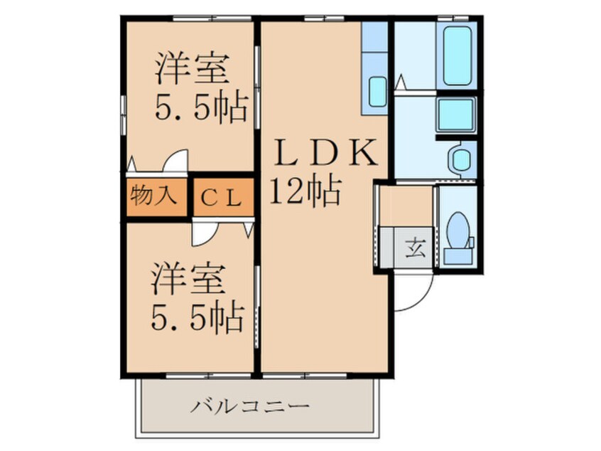 間取図 サンモール
