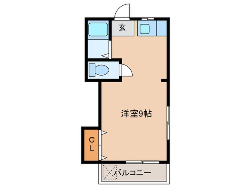 間取図 サンハイツハラダ