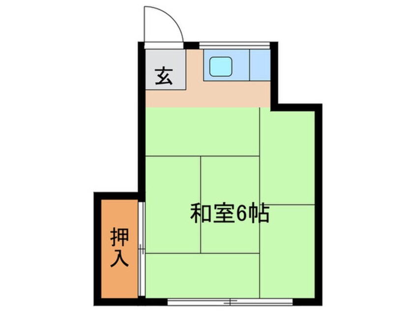 間取図 東福荘