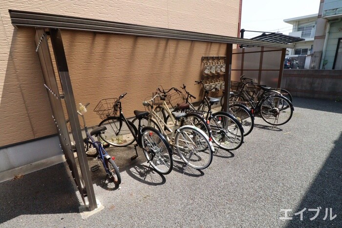 駐輪場 ライフステージ新町E棟