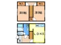 メゾネット１４の間取図