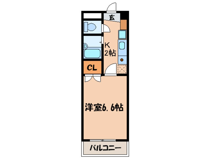 間取図 グランロ－ティス赤坂